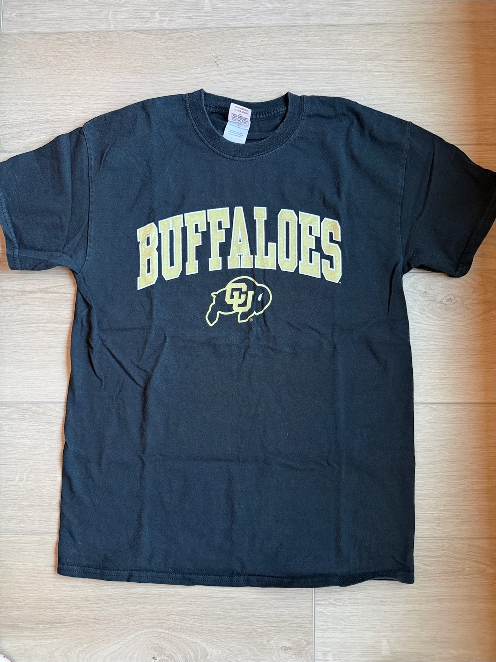 CU Buffs black cotton t-shirt